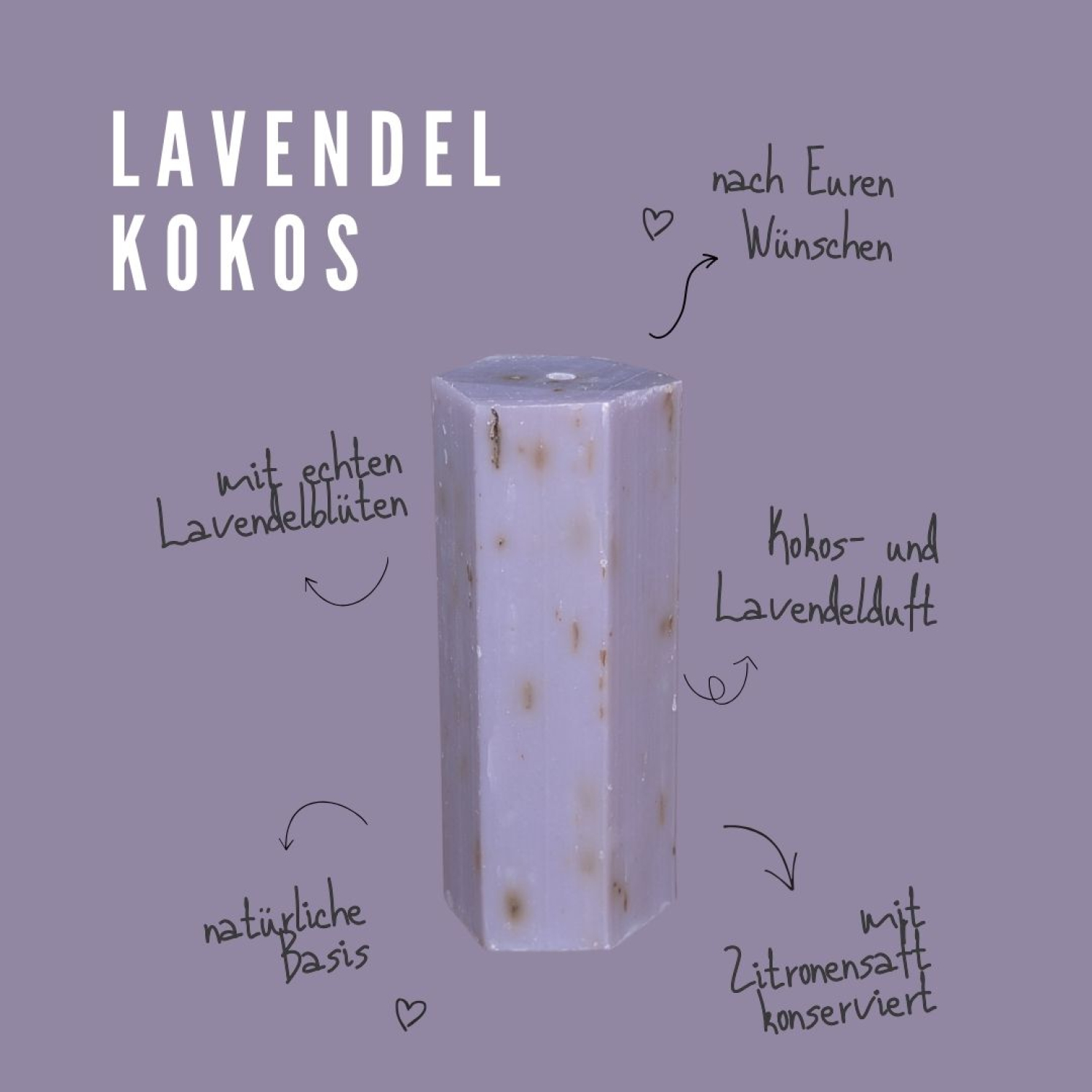 MYLLY Seife Lavendel-Kokos
